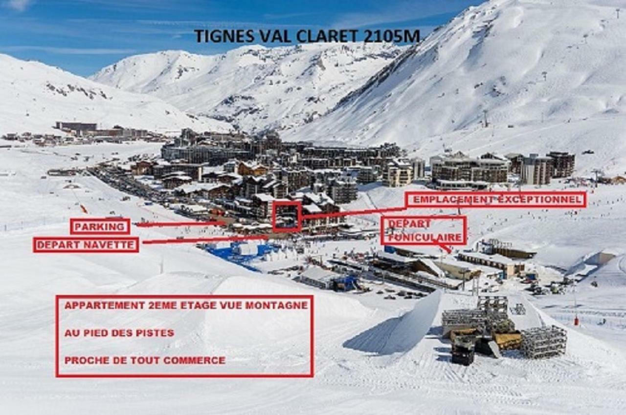 Apartamento Studio Au Pied Des Pistes Et Funiculaire Tignes Exterior foto